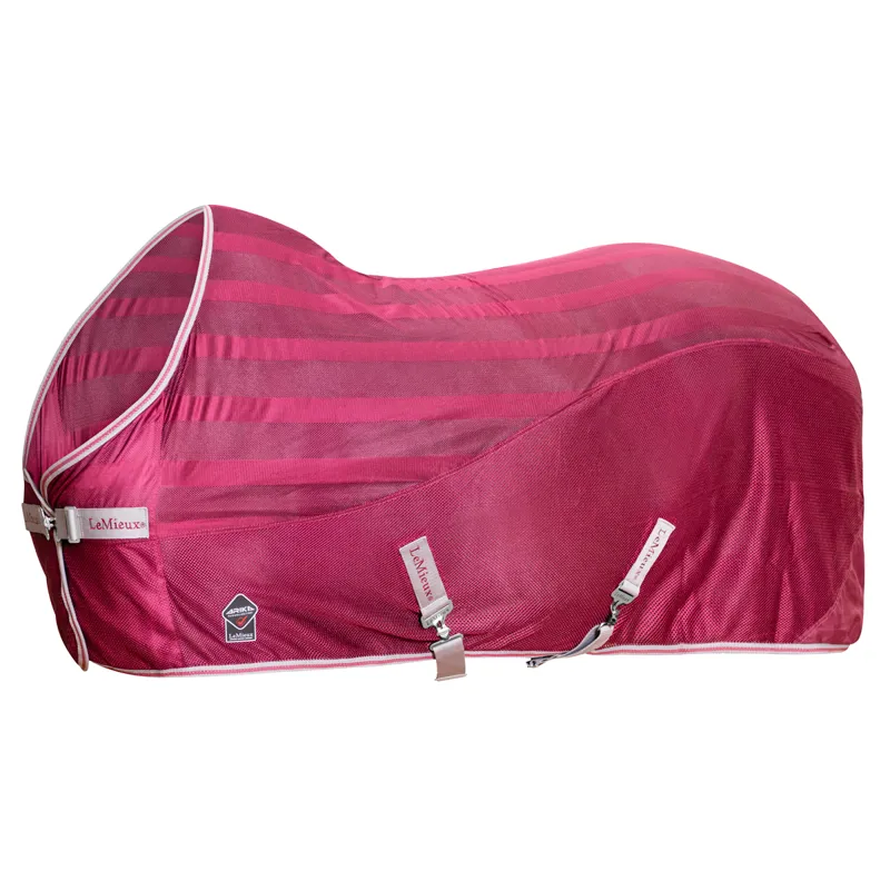 LeMieux Arika Air-Tek Sheet in Burgundy-1